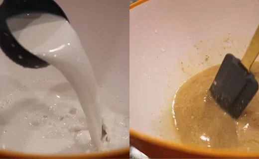 Activate the wet mix