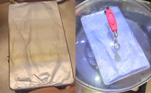 Cover and steam
