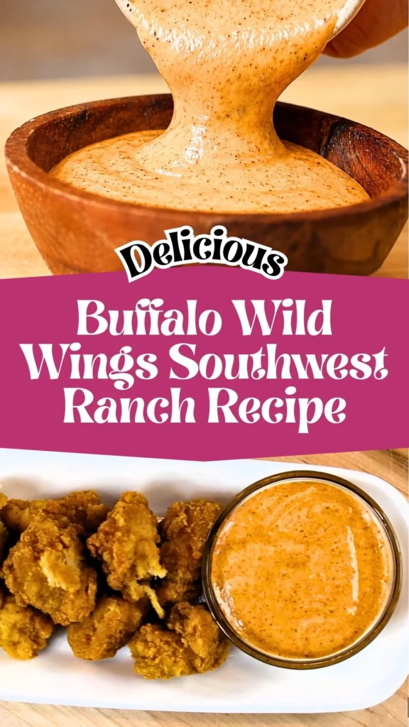 Delicious Buffalo Wild Wings Southwest Ranch