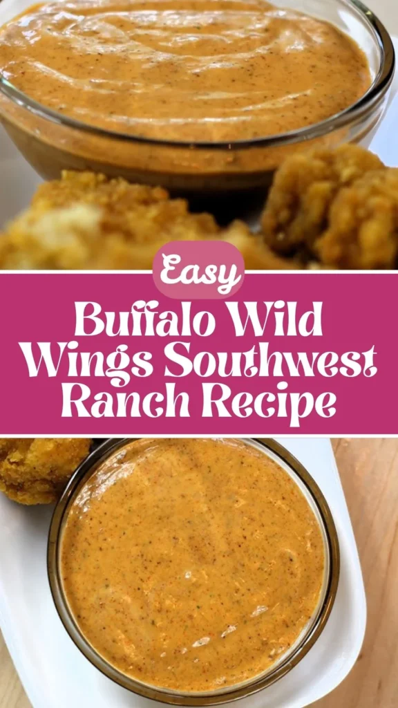 Easy Buffalo Wild Wings Southwest Ranch