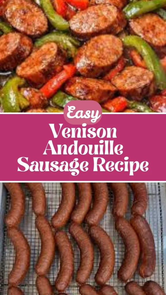 Easy Venison Andouille Sausage