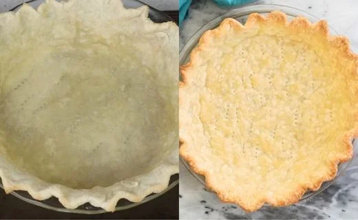 Pre-bake the crusts