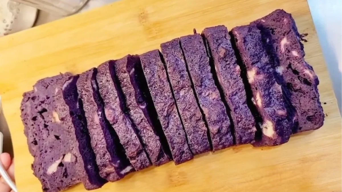 Ube Bread Pudding Recipe