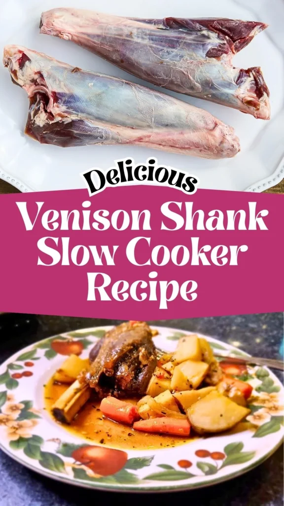 Venison Shank Slow Cooker