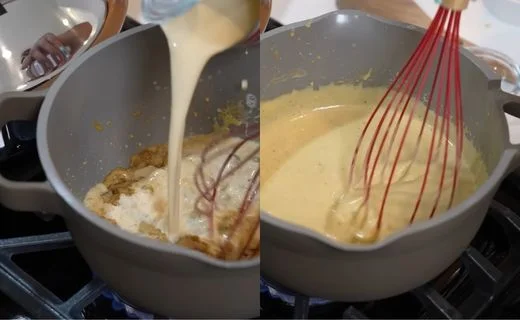 Add Milk and Thicken