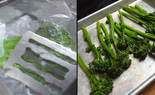 Cook the broccolini