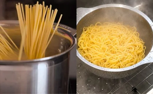 Cook the pasta