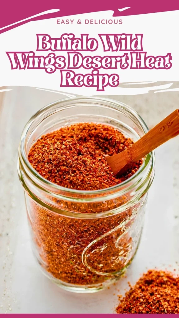Copycat Buffalo Wild Wings Desert Heat Recipe