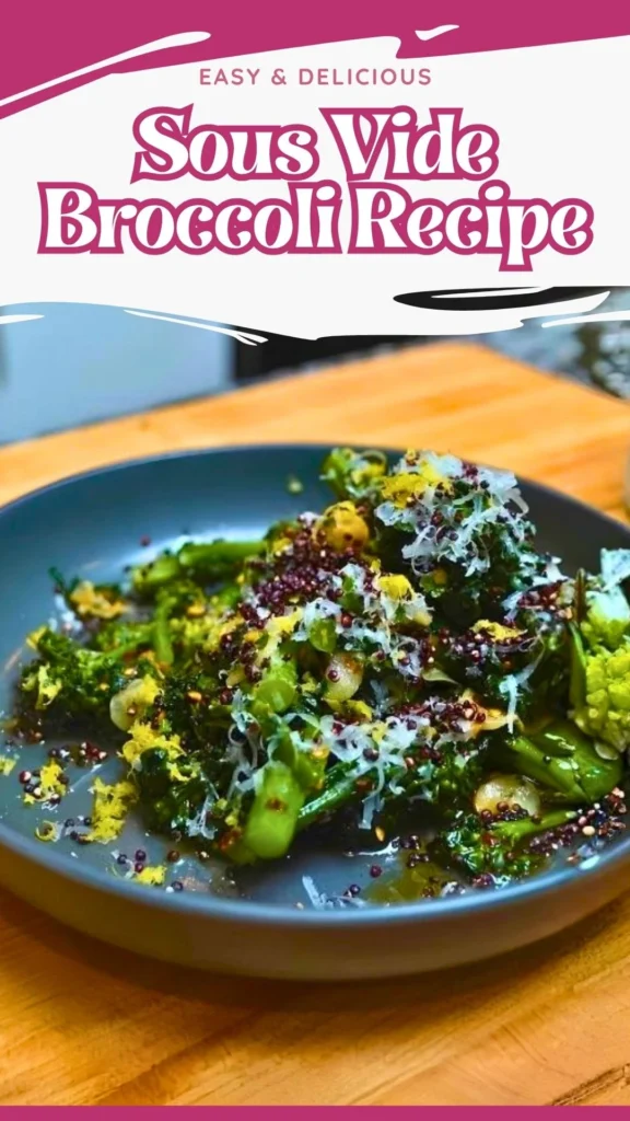 Copycat Sous Vide Broccoli