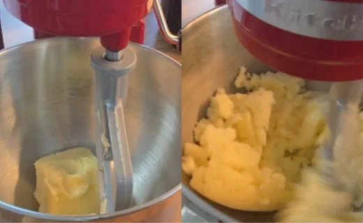 Cream the butter and sugar