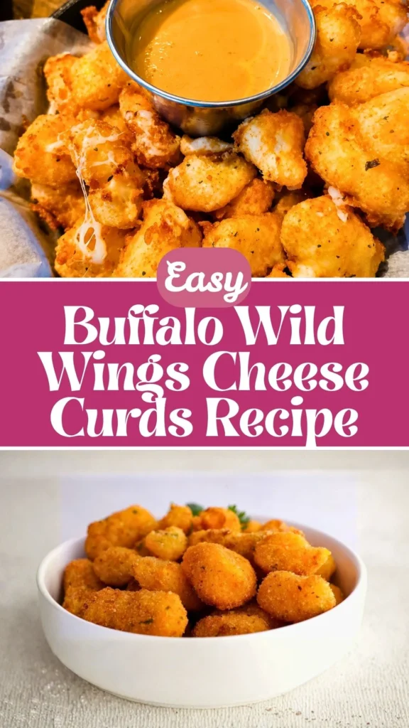 Easy Buffalo Wild Wings Cheese Curds