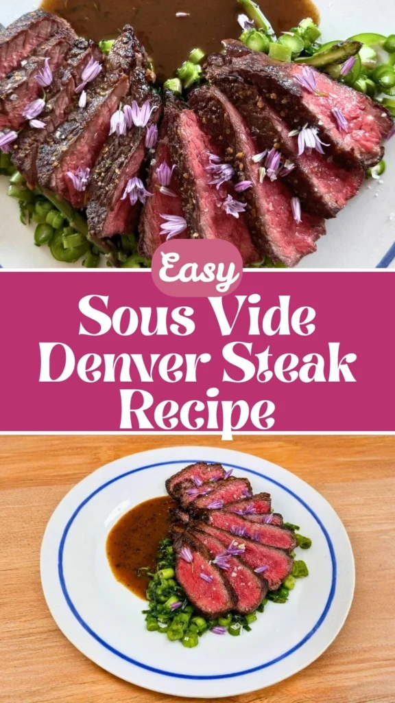 Easy Sous Vide Denver Steak