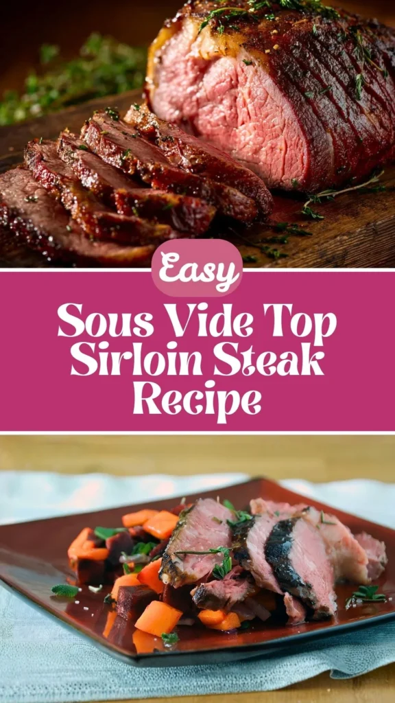 Easy Sous Vide Top Sirloin Steak Recipe