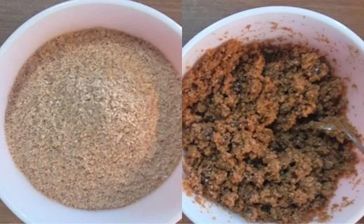 Mix the dry ingredients