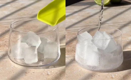 Pour in the Sparkling Water