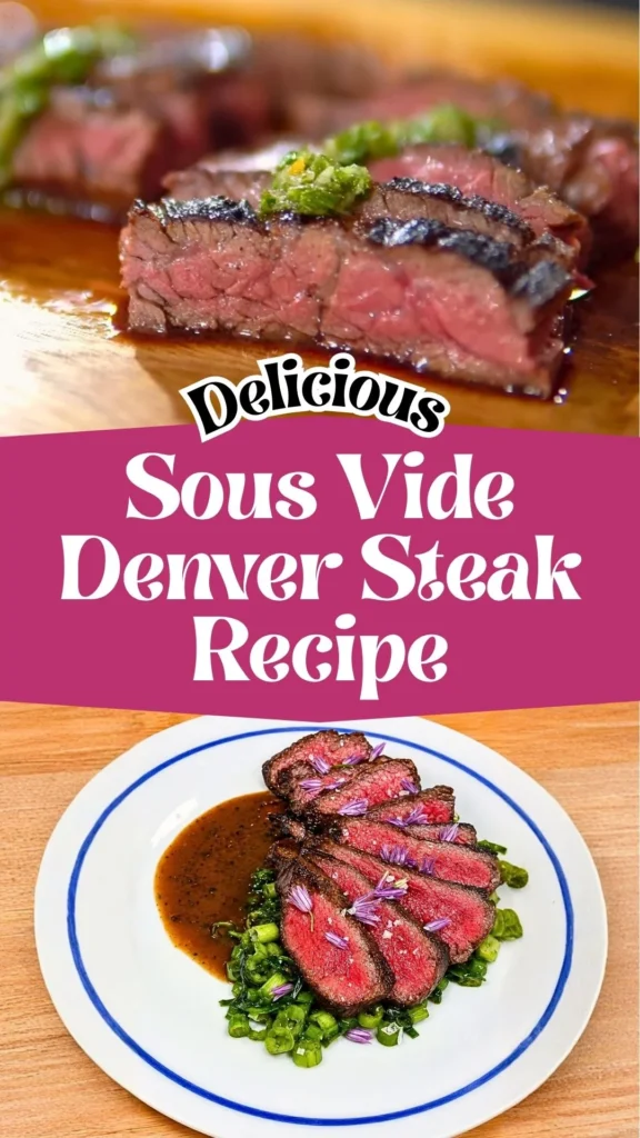 Sous Vide Denver Steak