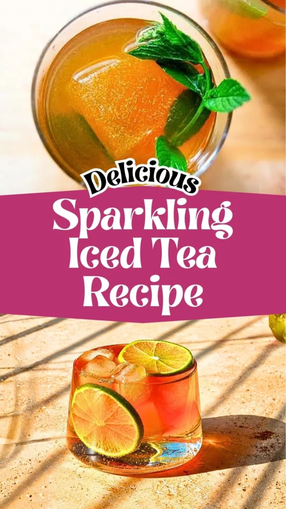 Sparkling Iced Tea