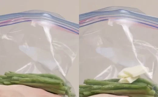 Trim and Bag the Green Beans